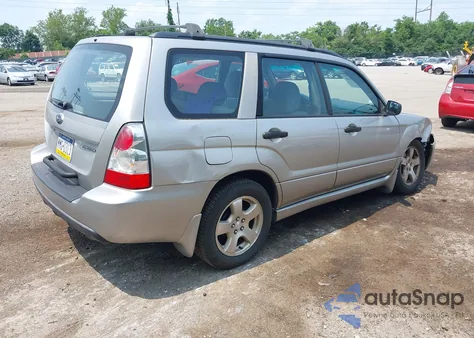 2006 Subaru Forester 2.5X z USA, uszkodzony, nr VIN JF1SG63676H740216